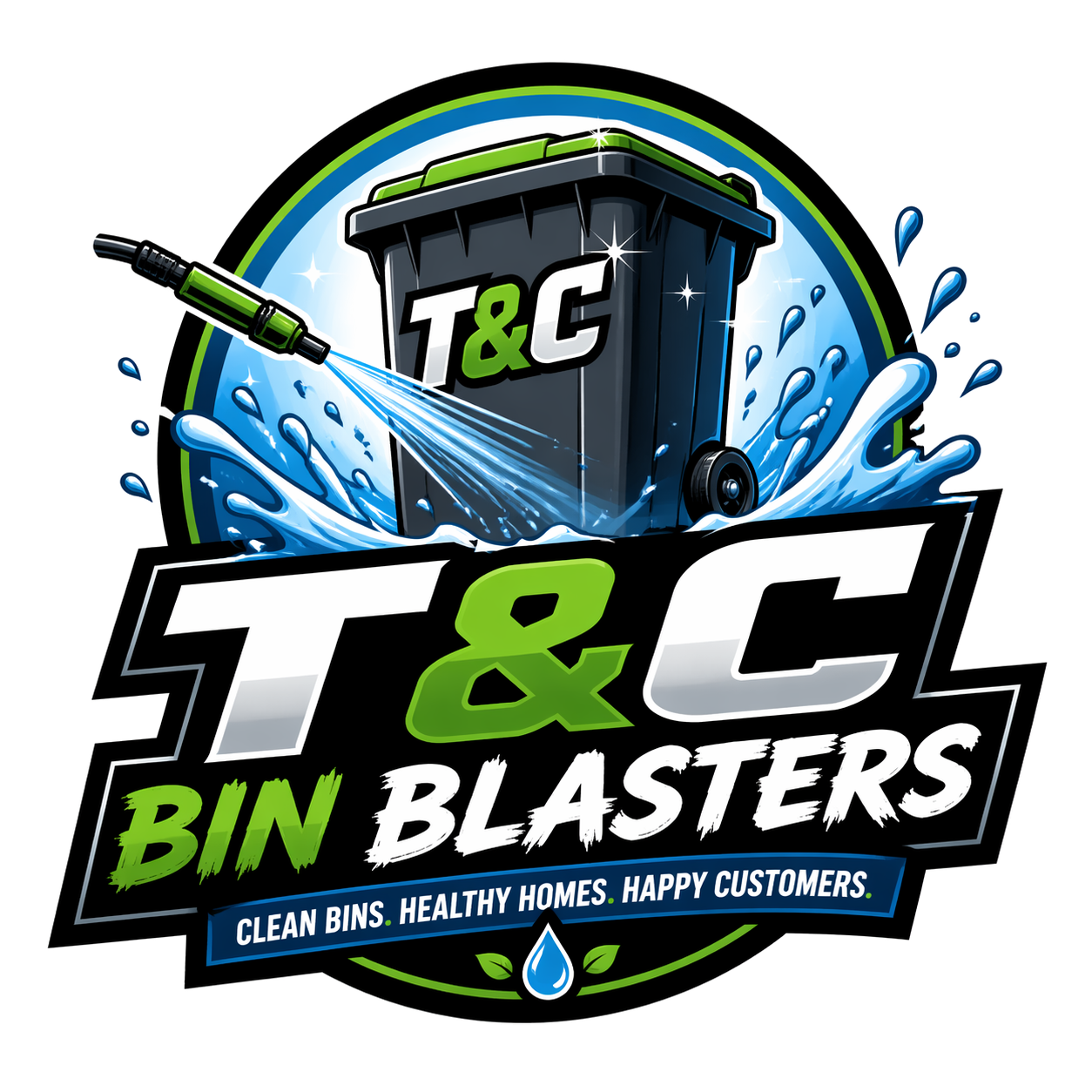T&C Bin Blasters logo